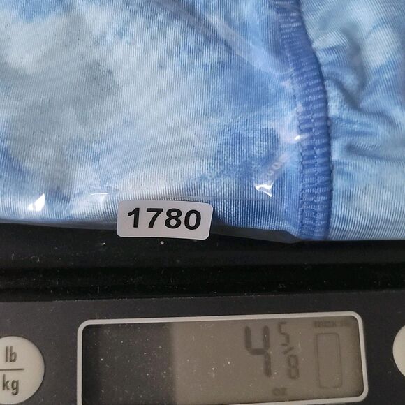 Lululemon Women's Speed Track 6" Short Tidal Trip Pipe Dream Blue Size 6 - Picture 9 of 10